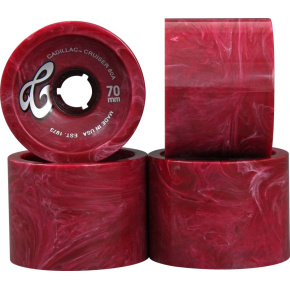 Cadillac Cruiser Longboard Rollen 4er-Pack (Maroon|80A) Cadillac Cruiser Longboard Rollen 4er-Pack (Maroon|80A)