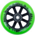 Longway Tyro Nylon Core 100mm Rad Grün/Schwarz Flame