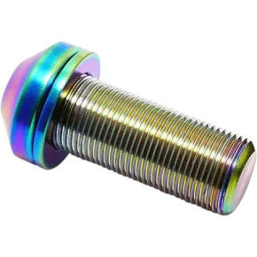 TLC 14x1mm Hintere Titanium BMX Nabe Schraube (14mm|Regenbogen)