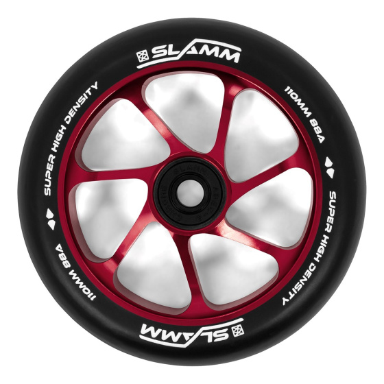Slamm 110mm Team Black / Red Rolle