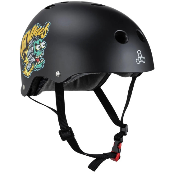 Helm Triple Eight Certified Sweatsaver L-XL Hot Wheels