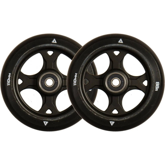 Trynyty Gothic Rollen 110mm Schwarz 2STK