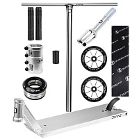 Stunt-Scooter Custom Divine Street 6" 560 mm silber