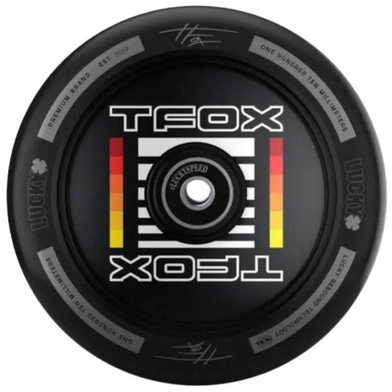 Lucky TFOX Analog Rolle 110mm Schwarz