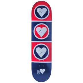 Heart Supply Squad Skateboard (8"|Rot)