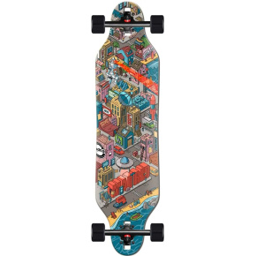 Madrid Drop-Thru Komplett Longboard (36"|Madrid City)