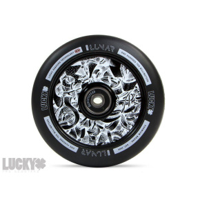Lucky Lunar Rad 110mm Schwarz/Weiß