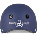 Helm Triple Eight Certified Sweatsaver XS-S Navy Rubber