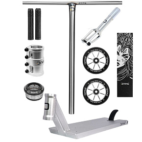 Freestyle-Scooter Custom Divine Street 6,5" Silber