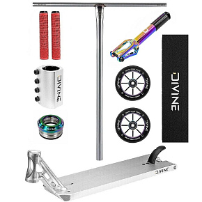 Stunt-Scooter Custom Divine Street 6" silber
