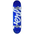 Skateboard Verb Script 8" Blau