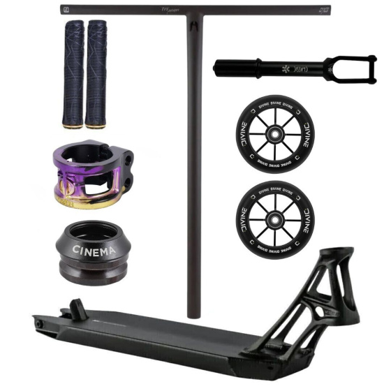 Freestyle-Scooter Custom Divine X Ethic Pandemonium 460 mm schwarz