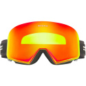 Whitespace MD Icon Skibrille (Weiß/Schwarz/Fire Linse)
