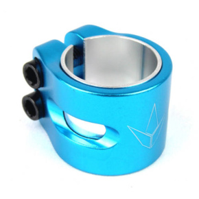 Stumpfe Ärmel Twin Slit blau