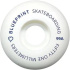 Blueprint Mini Heart Rollen für Skateboard 4-Set (51mm|Weiß)