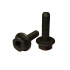 Gestohlene Weibliche BMX Nabenbolzen (10mm|Schwarz)