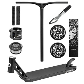 Freestyle Scooter Custom Divine Park ALU schwarz