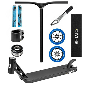 Freestyle Scooter Custom Divine Park ALU Schwarz/Blau