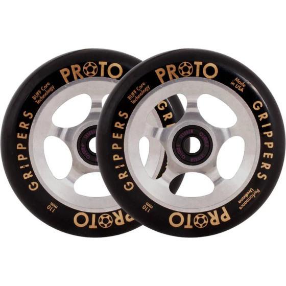 Proto Gripper Rollen 110mm Schwarz/Raw 2 Stück