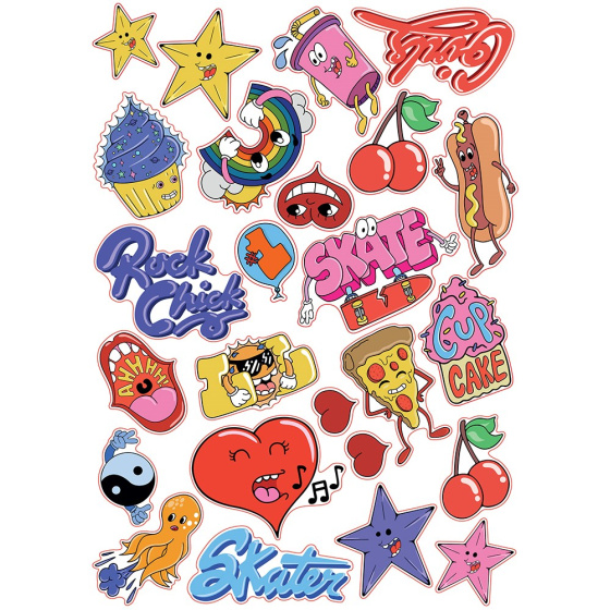 SFR Sticker Sheet - Liebe