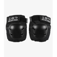 187 Killer Pads Slim Elbow - S ERWACHSENE Schwarz