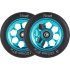 North Pentagon Rollen 120mm Teal 2 Stück
