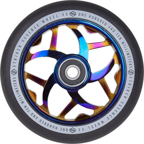 Striker Essence V3 Rad Schwarz 110mm Blau Chrom Striker Essence V3 Rad Schwarz 110mm Blau Chrom