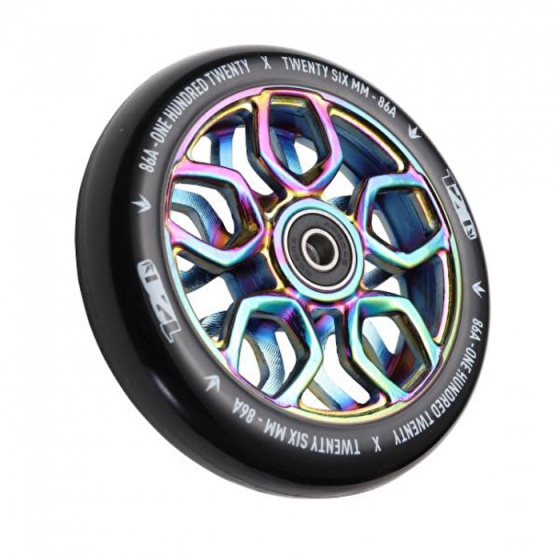 Stumpfer 120 mm Lambo Rainbow Knopf
