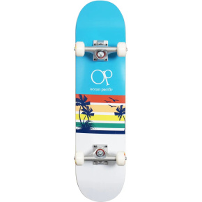 Ocean Pacific Sunset Skateboard Komplett (7.25"|Blau)