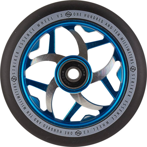 Striker Essence V3 Rad Schwarz 110mm blau