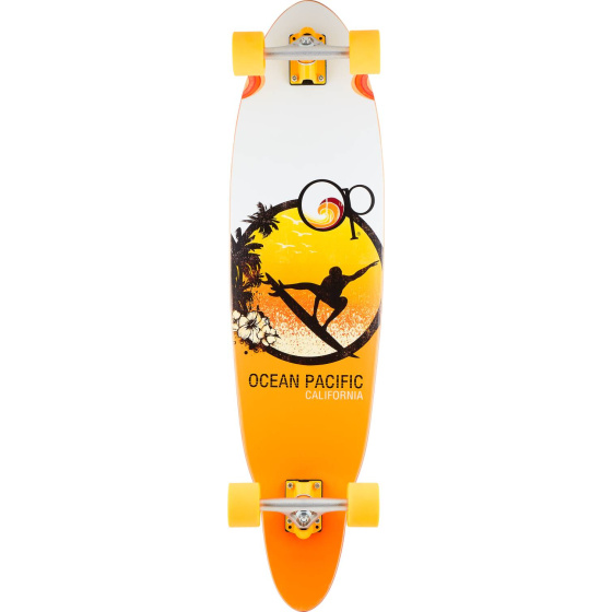 Longboard Ocean Pacific Grom 37" Gelb