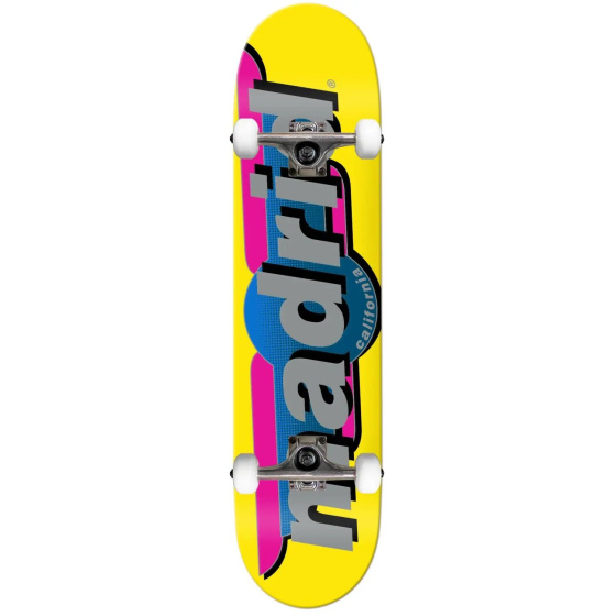 Skateboard Madrid 7.75" gelb