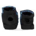 REKD Jugend Heavy Duty Doppel-Pad-Set - Schwarz / Blau - Klein