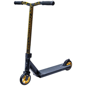 Crisp Blaster Mini Freestyle Scooter (Schwarz/Gold Cracking)