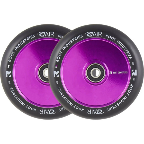 Root Industries Air Black 110mm Rollen 2 Stück lila