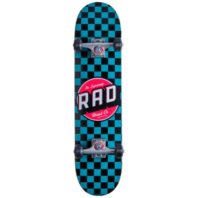 RAD Checkers Skateboard Komplett (7.25"|Türkis) RAD Checkers Skateboard Komplett (7.25"|Türkis)
