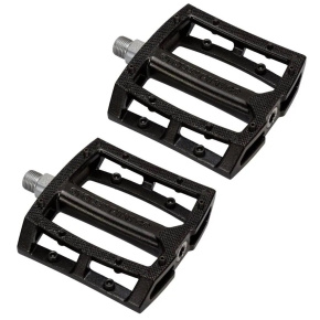 Stolen Throttle 9/16" Versiegelte Aluminium BMX Pedale (Schwarz)