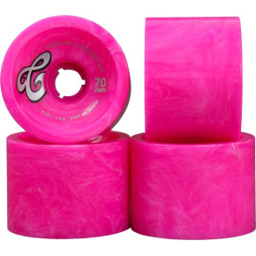 Cadillac Cruiser Longboard Rollen 4er-Pack (Rosa|80A) Cadillac Cruiser Longboard Rollen 4er-Pack (Rosa|80A)