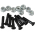 Pivot Phillips Montageschrauben für Skateboards (1"|Schwarz)