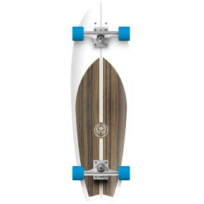 Hydroponic Fish Complete Cruiser Skateboard (31.5"|Klassisch 2.0 Weiß / Braun)