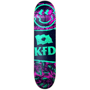 KFD Logo DIY Skateboard Deck (8.25"|Lila)