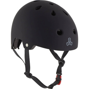 Triple Eight Dual Certified Skate Helm (S-M|Schwarz Matt)