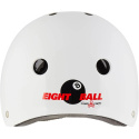 Helm Eight Ball Skate 52-56cm Weiß Glanz
