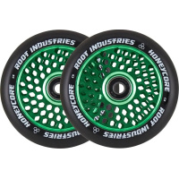 Root Industries Honeycore Rollen schwarz 110mm 2 Stück grün