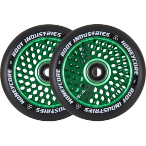Root Industries Honeycore Rollen schwarz 110mm 2 Stück grün