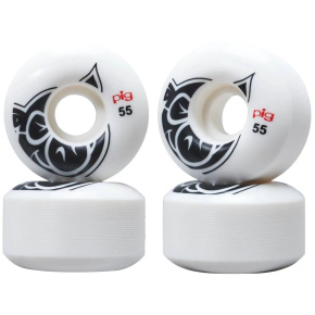 Pig Head 101A Kolečka pro skateboard 4-Souprava (55mm|Natural)