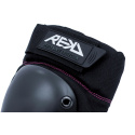 REKD Ramp Knieschoner Schwarz/Pink XS