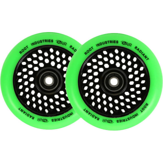 Root Industries Honeycore Radiant 110mm Rollen 2er Set grün