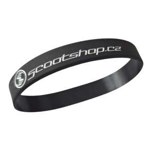 Armband Scootshop.cz Riders for Riders schwarz