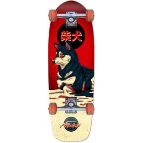 Longboard Madrid Shiba Inu Cruiser 29.25" rot
